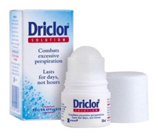 Driclor Terleme Karşıtı Pudrasız Ter Önleyici Roll-On Kadın Deodorant 20 ml