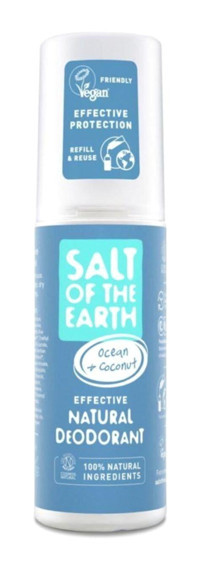 Salt Of The Earth Natural Vegan Pudrasız Ter Önleyici Organik Sprey Erkek Deodorant 100 ml