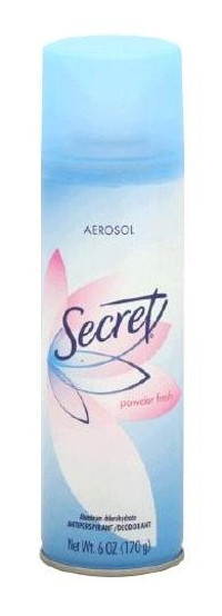 Secret Fresh Pudralı Ter Önleyici Antiperspirant Sprey Kadın Deodorant 170 gr
