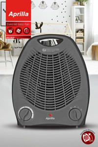 Aprilla AHT 9015 2000 Watt Fanlı Elektrikli Isıtıcı Gri