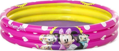 Bestway 3 Boğum Yuvarlak 25x122 cm Şişme Havuz Çok Renkli