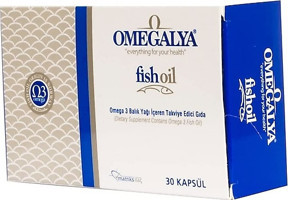 Matriks Omegalya Fishoil Omega 3 Kapsül 998 gr 30 Adet