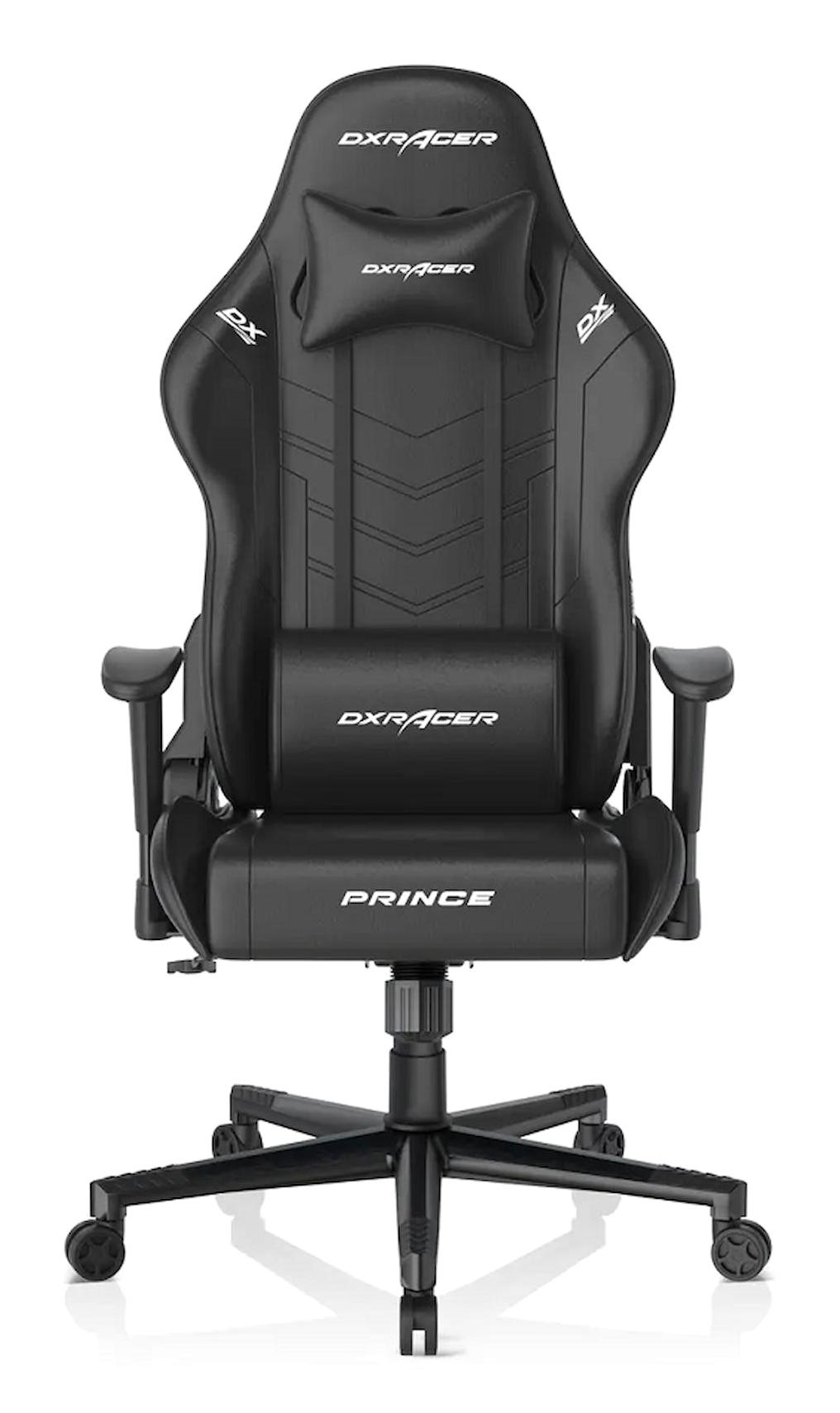 DXRacer P132 Ortopedik Deri Oyuncu Koltuğu Siyah