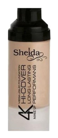 Sheida 4K Mega L050 Likit Tüp Fondöten 40 ml