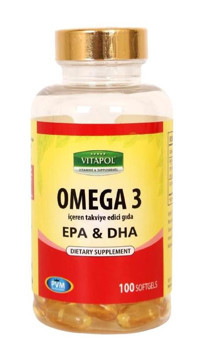 Vitapol Omega 3 Kapsül 1000 mg 100 Adet
