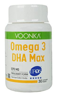 Voonka DHA Max Omega 3 Kapsül 1275 mg 30 Adet