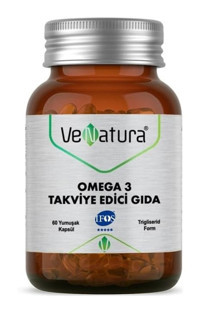 Venatura Omega 3 Balık Yağı Kapsül 950 mg 60 Adet