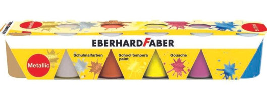 Eberhard Faber Çok Renkli 6x25ml Guaj Boya Seti