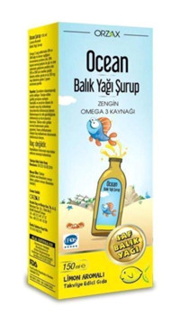 Orzax Ocean Omega 3 Şurup 150 ml
