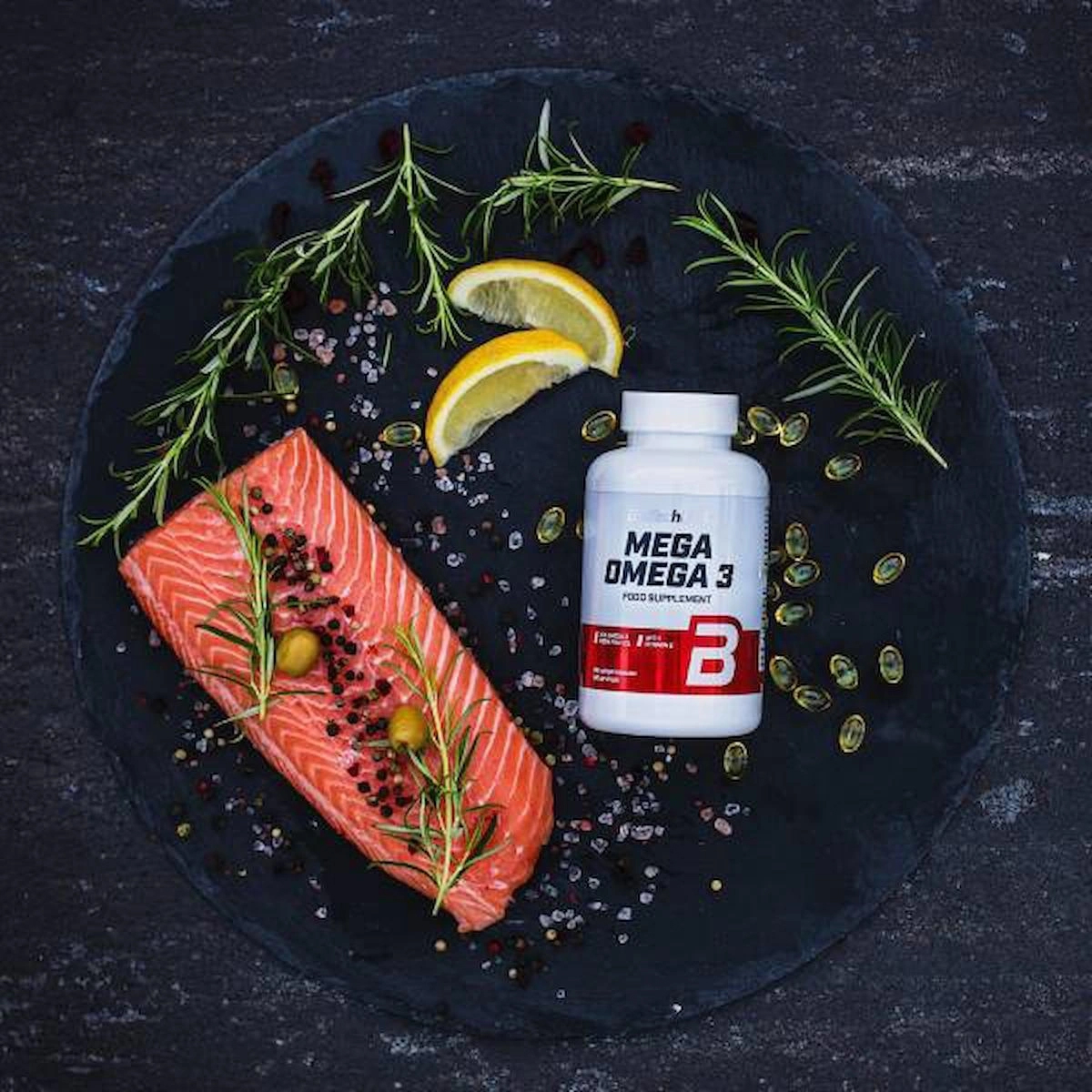 BiotechUsa Mega Omega 3 Kapsül 1000 mg 180 Adet