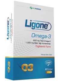 Rc Pharma Ligone Omega 3 Kapsül 1000 mg 60 Adet