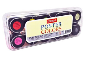 Dong-A Çok Renkli 12x15 ml Guaj Boya Seti