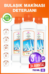 Biobellinda Jel Bulaşık Makinesi Deterjanı 3x750 ml