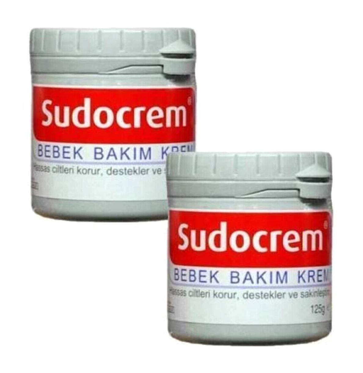 Sudocrem Vitaminli Parfümsüz Parabensiz Pişik Kremi 2x125 ml