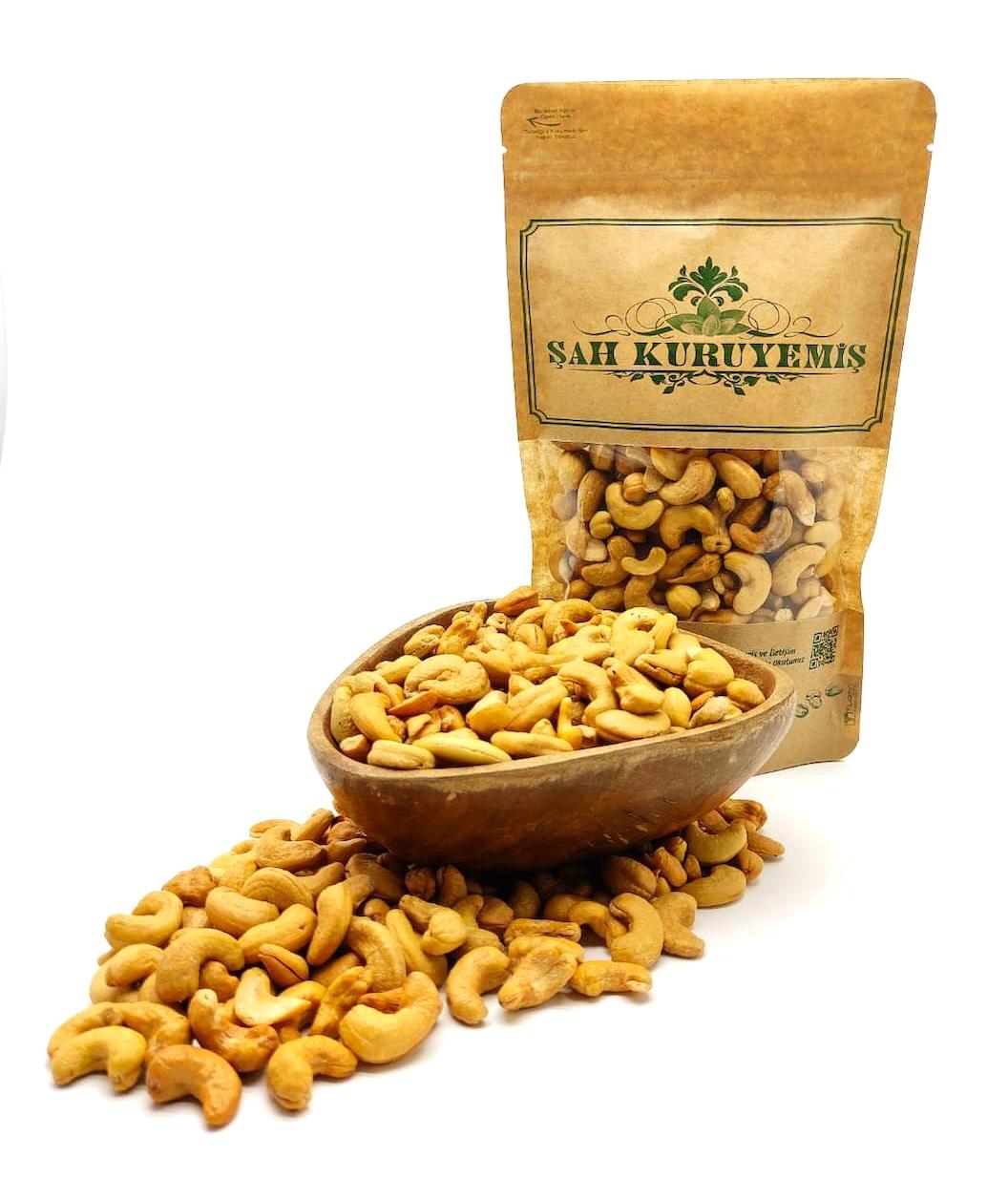 Şah Kuruyemiş Kavrulmuş Yağlı Tuzlu Sossuz Kaju 1 kg