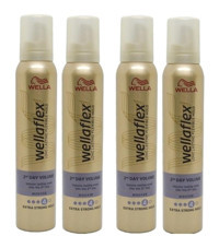 Wella Wellaflex 2 Day Volume Normal Saçlar İçin Hacim Veren Saç Köpüğü 4x200 ml