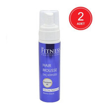 Fitness Professional Vitamin B5 Extra Normal Saçlar İçin Şekillendirici Saç Köpüğü 2x250 ml