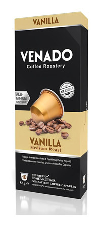 Venado Vanilla 10'lu Espresso Kapsül Kahve