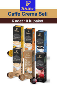 Tchibo Set 1 6x10'lu Caffe Crema Kapsül Kahve