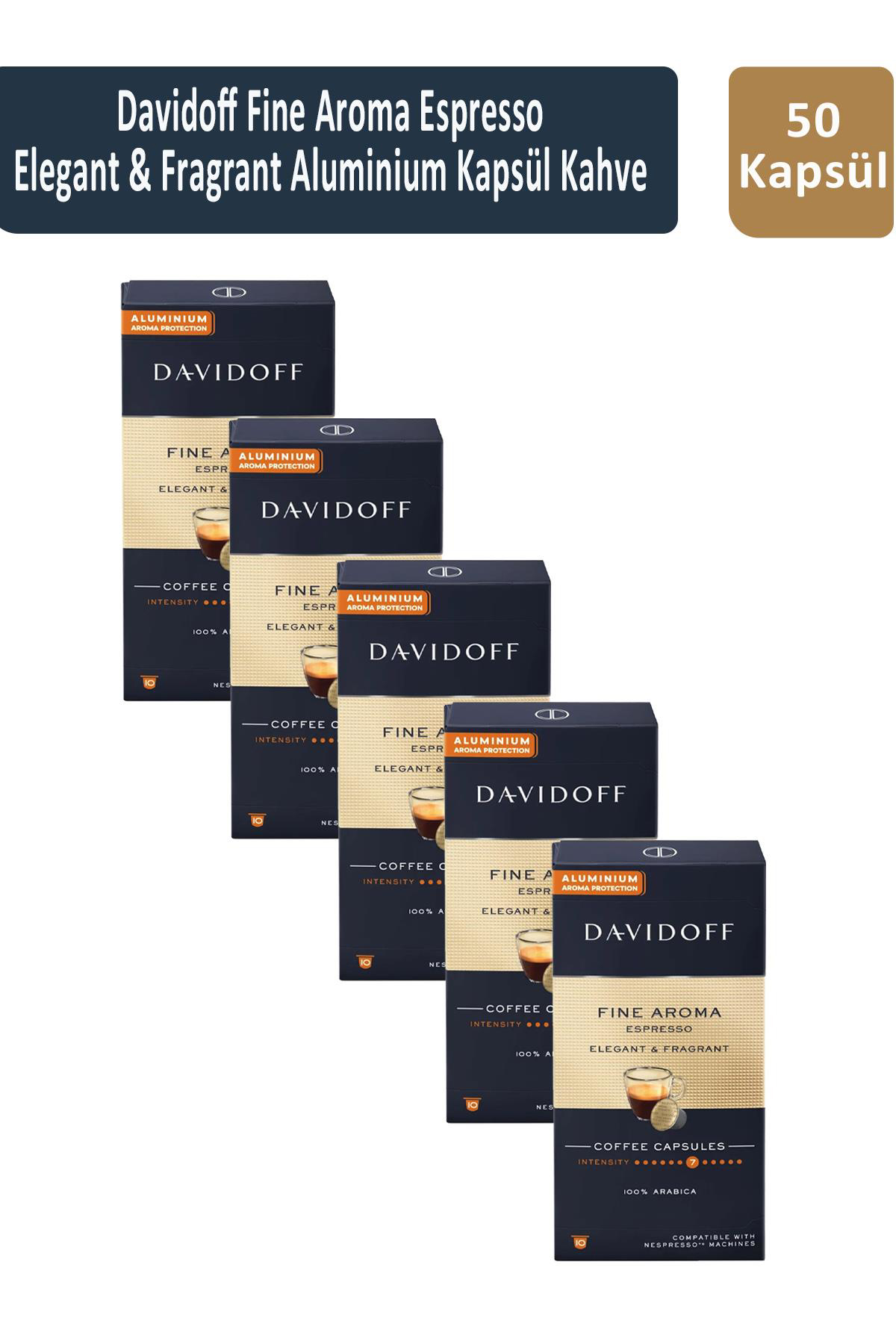 Davidoff Fine Aroma Elegant & Fragrant 5x10'lu Espresso Kapsül Kahve