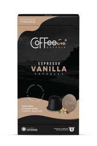Coffeein Nespresso Uyumlu Vanilyalı 10'lu Espresso Kapsül Kahve