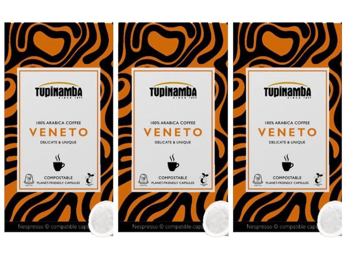 Tupinamba Veneto 3x10'lu Espresso Kapsül Kahve
