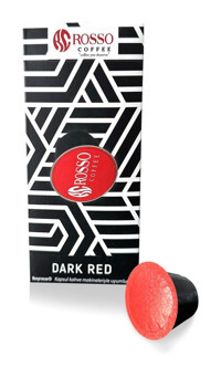 Rosso Coffee Darkred 10'lu Espresso Kapsül Kahve