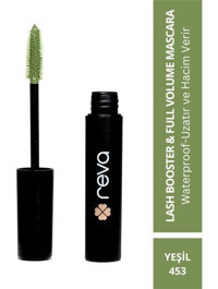 Reva Lash Booster & Full Volume 453 Lifting Etkili Suya Dayanıklı Yeşil Maskara