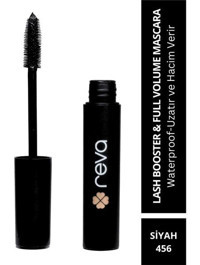 Reva Lash Booster & Full Volume 456 Lifting Etkili Suya Dayanıklı Siyah Maskara