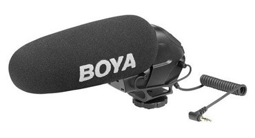 Boya BY-BM3031 Condenser 3.5 mm Kablolu Siyah El Mikrofon