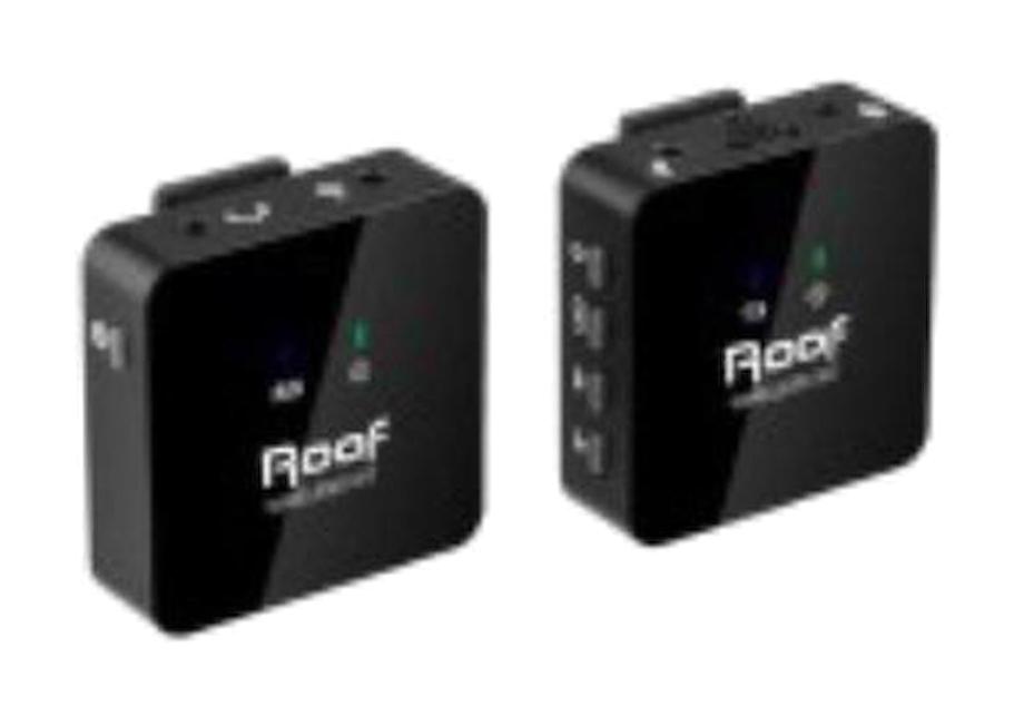 Roof Go 1 3.5 mm Kablosuz Yayıncı Siyah Yaka Mikrofon