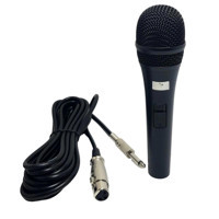Pawer PW-990 Dinamik Kablolu Siyah El Mikrofon