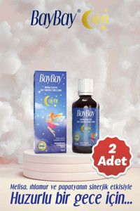 Baybay Night Bitkisel 2'li Damla Serum Fizyolojik 50 ml
