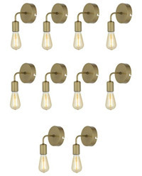 Apliqa Core 10'lu Metal LED Aplik Camel