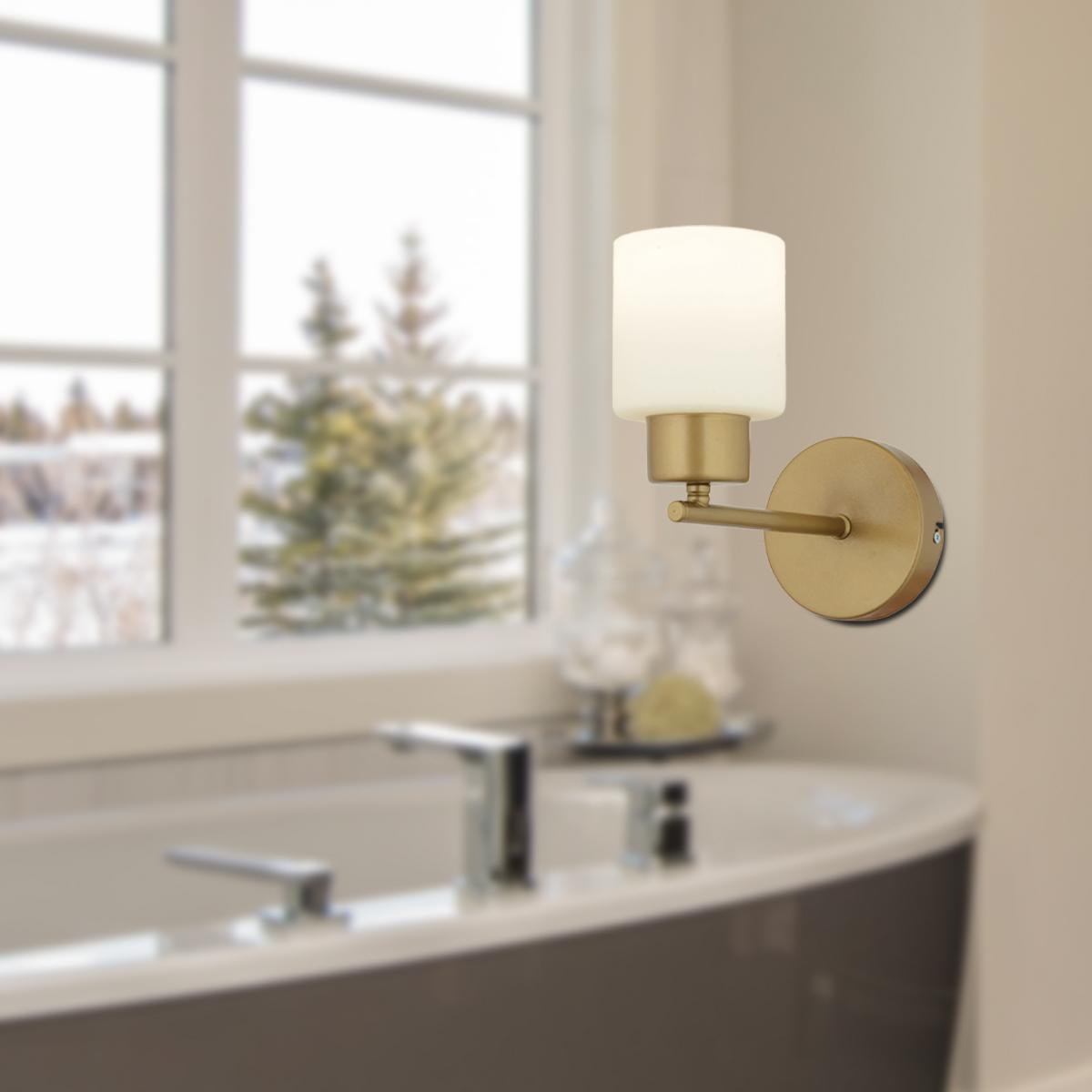 Apliqa Lima Tekli Metal LED Aplik Camel
