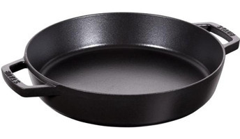 Staub La Cocotte Demir Döküm 26 cm Grill Tava