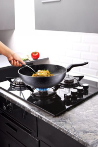 Lavonni Döküm 28 cm Wok Tava