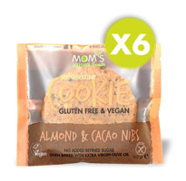 Mom's Natural Foods Glutensiz Cookie Glutensiz Badem-Kakao Granola 300 gr