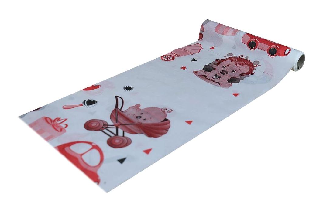 Pratikser 8683270581572 Tek Kullanımlık Silinebilir Yıkanabilir 50x65 cm Tekli Alt Açma Örtüsü