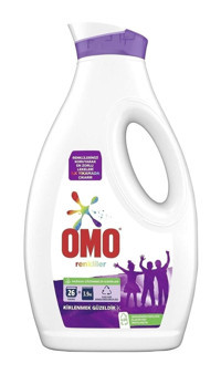 Omo Renkliler İçin 26 Yıkama Sıvı Deterjan 1.69 lt