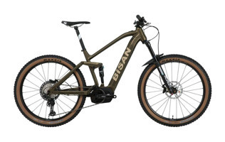 Bisan Pyhton XT 125 Km 29 Jant 12 Vites Dağ Bisikleti Elektrikli Bisiklet Yeşil