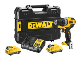 Dewalt DCD701D2-QW 12 W Darbeli Akülü Çift Akülü Şarjlı Matkap
