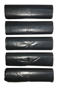 Eymarmarket Büyük Boy 65x80 cm Çöp Poşeti 50 Adet Siyah