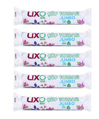 Lixo Jumbo Boy 80x110 cm Çöp Poşeti 10x12 Adet