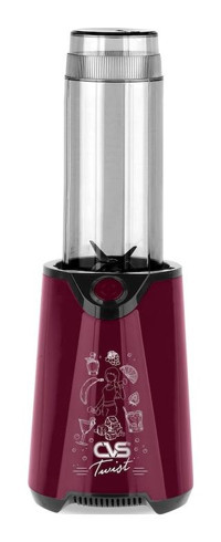 Cvs DN 4531 600 ml Plastik Kişisel 4 Bıçaklı Mini Smoothie Blender Bordo