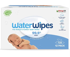 Water Wipes Hipoalerjenik Yenidoğan 60 Yaprak 12'li Islak Mendil