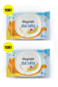 Daycare 20 Yaprak 2'li Islak Mendil