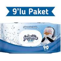 Familia Mineralin İyiliği 90 Yaprak 9'lu Islak Mendil