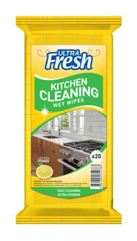Ultra Fresh 20 Yaprak Yüzey Temizleme Mendili
