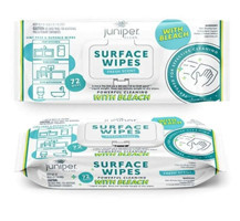 Juniper Clean Surface Wipes Çamaşır Sulu 72 Yaprak 10'lu Yüzey Temizleme Mendili